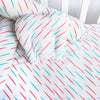 Doodle Rain| Cot Bedsheet Set