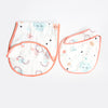 In The Sky | Reversible Bib & Burpy Cloth Set