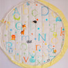 ABCD Organic Baby Storage cum Playmat, White