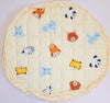 Adorable Animals Organic Baby Storage cum Playmat, Orange