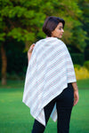 Eternal Striped Cotton Nursing Stole