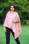 Rose Peach Cotton Nursing Stole