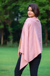Rose Peach Cotton Nursing Stole