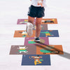 Hopscotch Floor Decals | Forest Animals