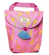 Diaper Tote Bag - 'Stroller' Tote Bag - Pink Giraffe