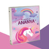Personalised Binder | Unicorn Land