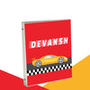 Personalised Binder | Racer Car