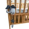 Plush/Huggy/Toy Elephant Hanging, Grey