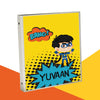 Personalised Binder | Comic Superhero