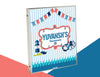 Personalised Binder | Nautical