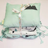 Far Far Away Cot Bedding Set with Rai Pillow, Sea Green