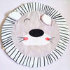Lion Baby Playmat, Grey