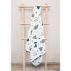 Dino Organic Baby Dohar Blanket, White