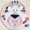 Tiger Baby Playmat, Greyish Orange