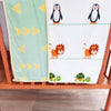 Animals Around The World Organic Baby Dohar Blanket, Mint
