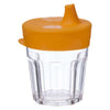 Universal Silicone Lid & Straw Travel Pack | Pink Orange