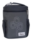 Nom Nom Insulated Lunch Bag- Grey