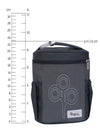 Nom Nom Insulated Lunch Bag- Grey
