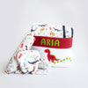 Dino Friend | Organic Bedding Gift Basket