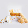 Baby Giraffe & Cute Polka | Bedding Essentials Gift Basket