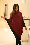 Burgundy Versatile Nursing Stole