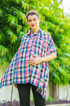 Blush Check Nursing Stole