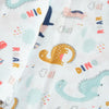 Dino Friend | Reversible Bib & Burpy Cloth Set