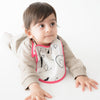 Doodle Arrows | Reversible Bib & Burpy Cloth Set
