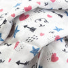 Doodle Arrows | Reversible Muslin Blanket