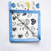 Doodle Hearts | Reversible Muslin Blanket