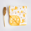 Baby Giraffe | Reversible Muslin Blanket