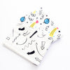 Doodle Space & Here There - Organic Luxury Swaddles Set