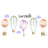 Personalised Water Bottle | Hot Air Balloon