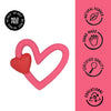 Arp The Heart Natural Rubber Teether
