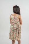 Muslin Printed Knot Dress