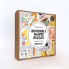 Reversible Shaped Puzzle | Numbers & Animals