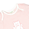 Blush Pink Stripes Bodysuit : Bear Family