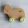 Wood Wheelie Animal | Green