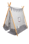 Play Tent - Grey Sharks With Which Black & White Checks