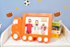 Orange Truck Photo Frame