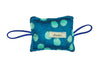 The Cushy Closer Door Cushion- Blue Floral With Checks