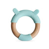 Wood + Silicone Teether Ring | Bear