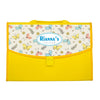 Personalised Expanding Yellow Folder | Butterfly