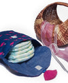 Diaper Tote Bag - 'Stroller' Tote Bag - Caribean Flamingoes