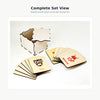 Wooden Animal Matching & Memory Card Game with Storage Box