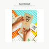 Wooden Animal Matching & Memory Card Game with Storage Box