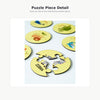 27 Piece Round Animal Puzzle with Tin Storage Box