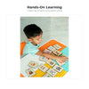 Wooden Animal Matching & Memory Card Game with Storage Box