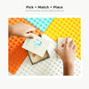Wooden Animal Matching & Memory Card Game with Storage Box