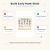 I Am Learning Math Wooden Number & Operator Board Game